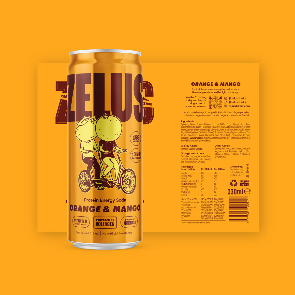 Orange & Mango (Caffeinated)