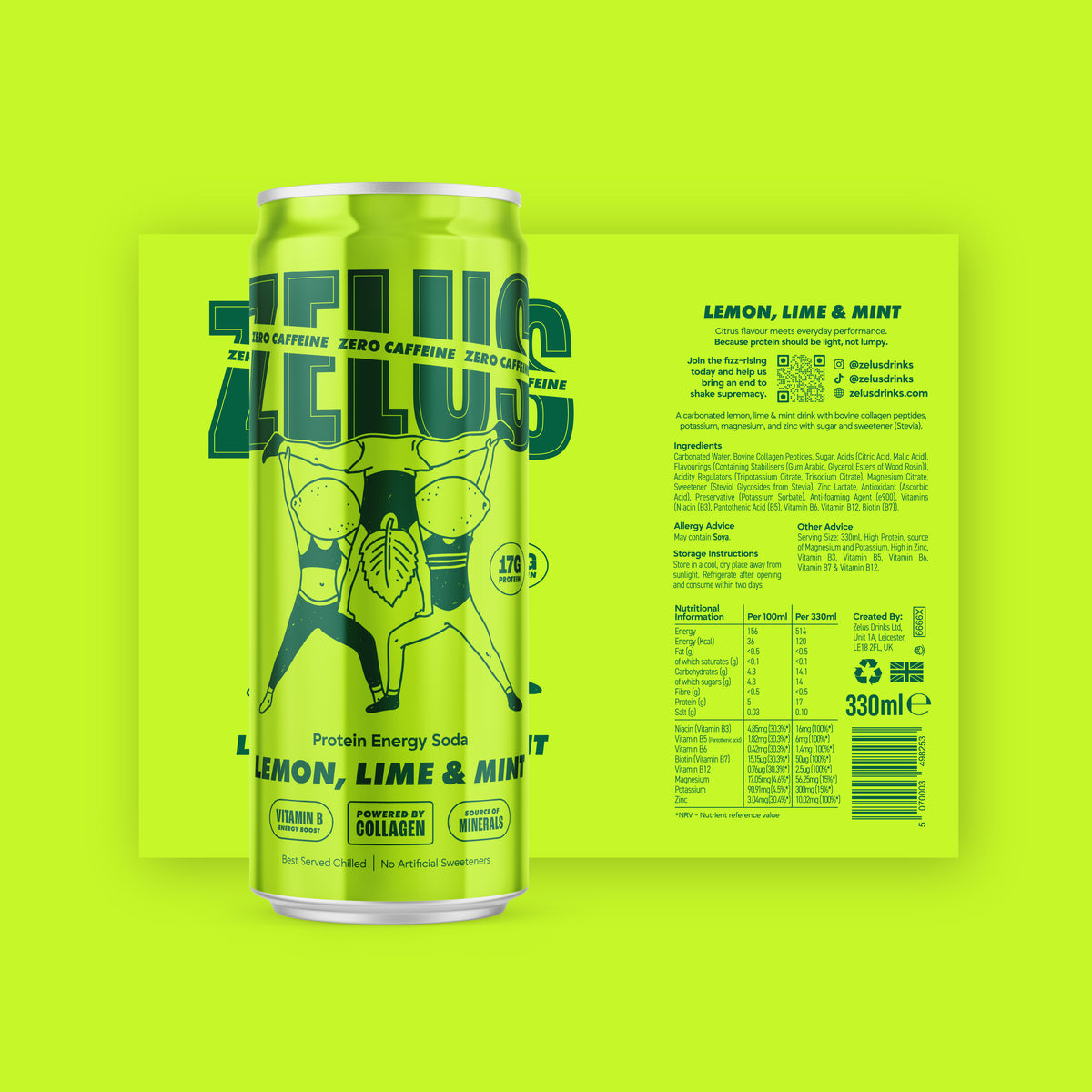 Lemon, Lime & Mint ZERO