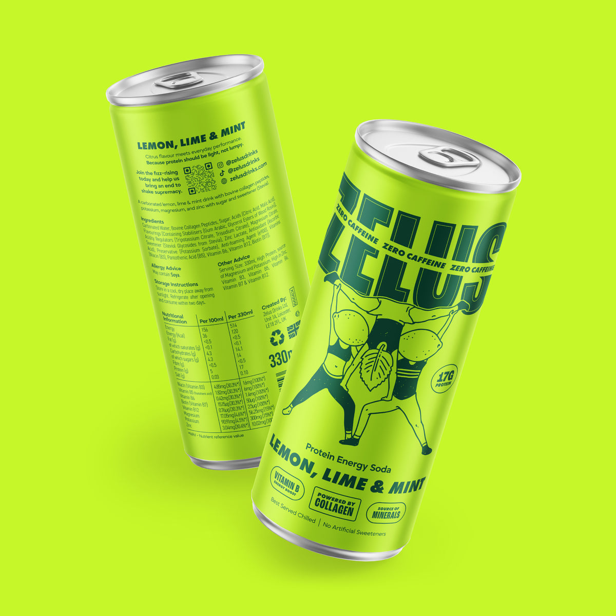 Lemon, Lime & Mint ZERO