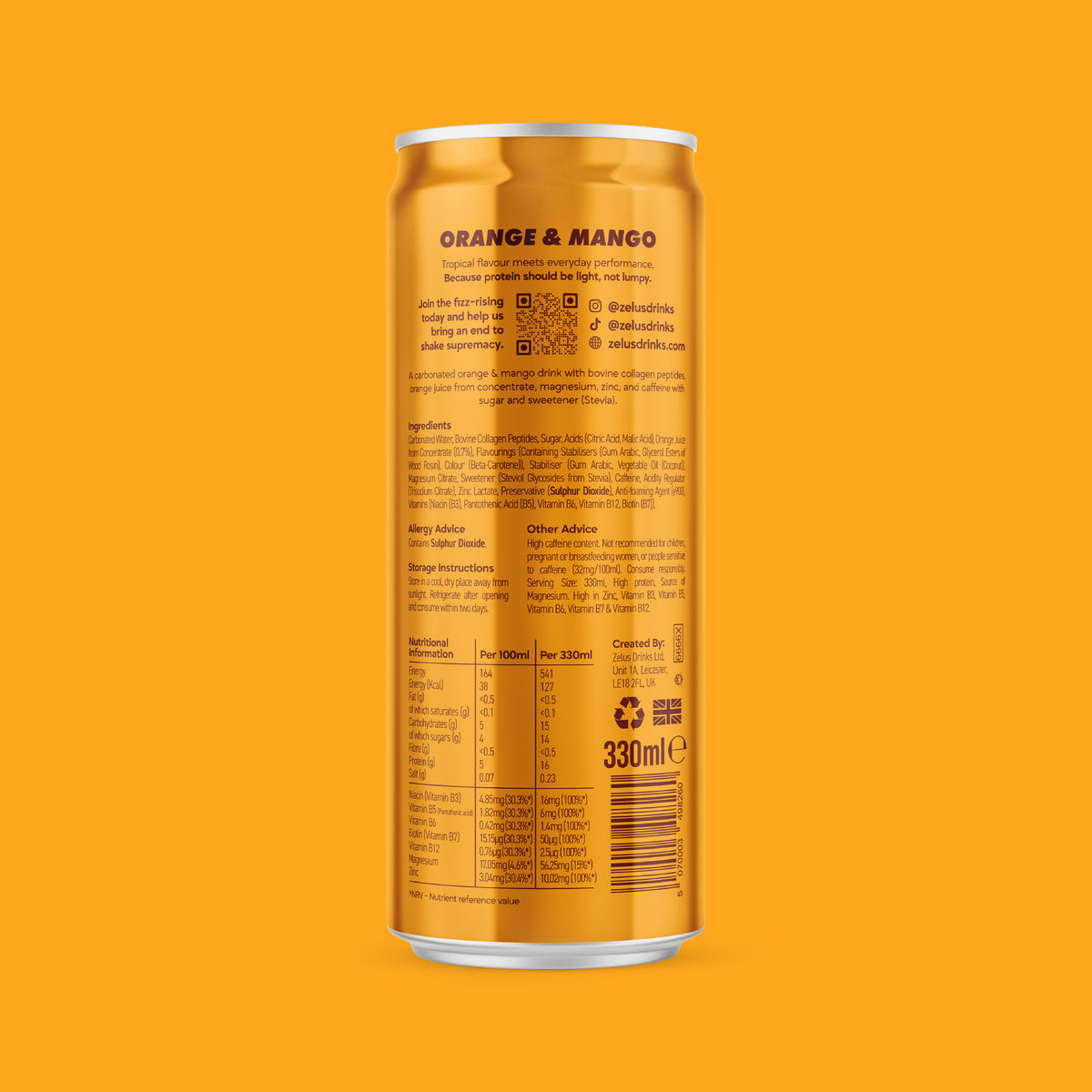 Orange & Mango (Caffeinated)