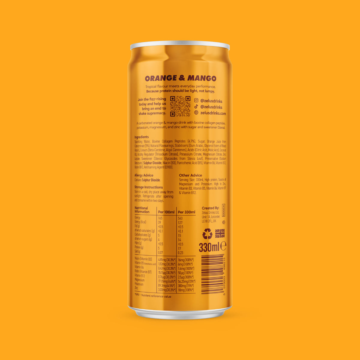 Orange & Mango ZERO