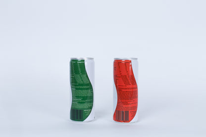 ZELUS - Mixed Flavour Packs - Orange & Mango and Lemon, Lime, Mint - Caffeinated and Caffeine-free with 16g+ Protein, Electrolytes and Vitamins - 330ml can size.